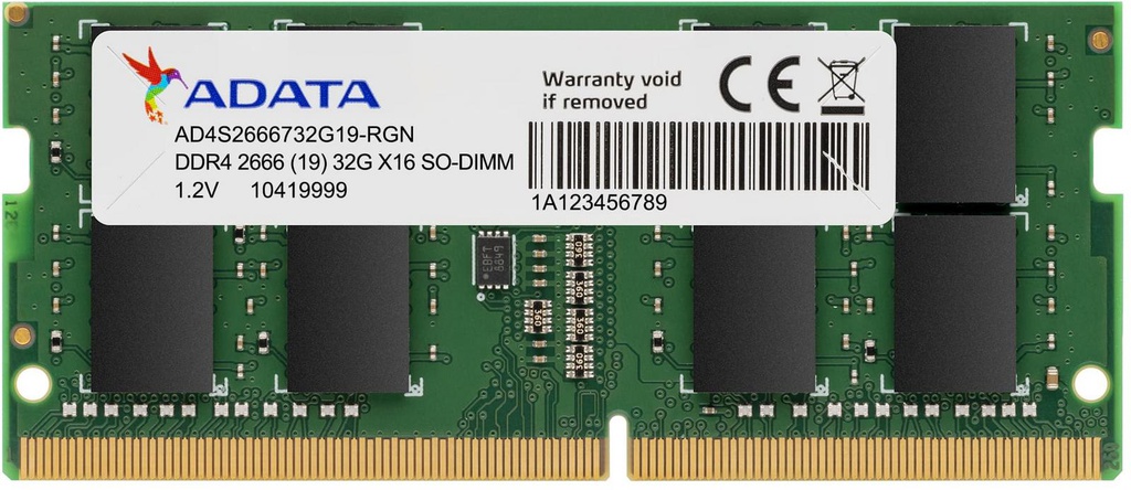 MEMOIRE 16G SODIMM DDR4 2666MHZ