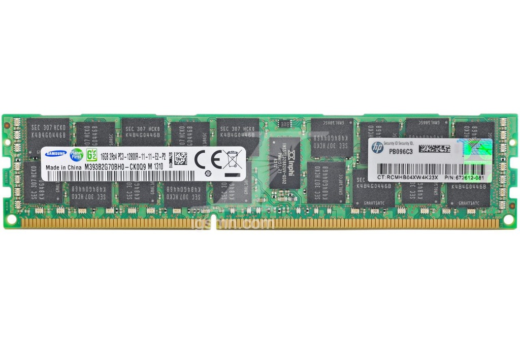 MEMOIRE 16GB 2RX4 PC3L-10600R 