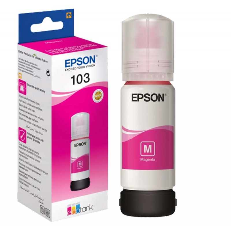 BOUTEILLE D'ENCRE EPSON L3110 65ML MAGENTA