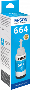 BOUTEILLE D'ENCRE EPSON L110 70ML CYAN