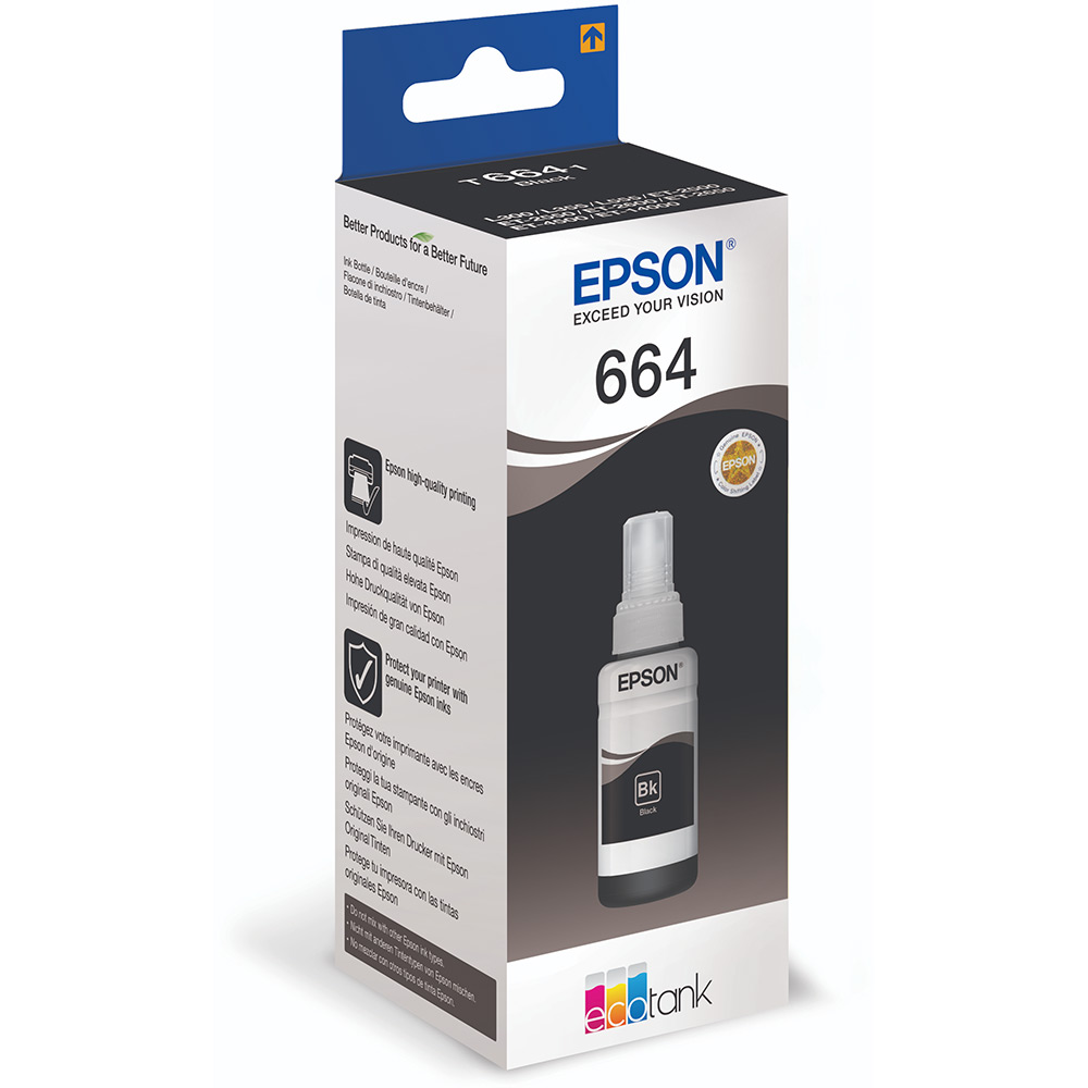 BOUTEILLE D'ENCRE EPSON L110 70ML NOIR