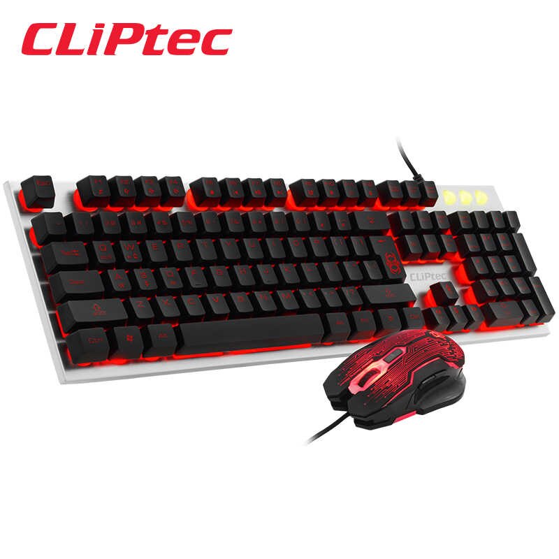 CLAVIER + SOURIS CLIPTEC GAMING COMBO