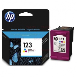 [F6V16AE] CARTOUCHE HP N°123 COULEUR